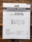 Jvc RX-801V Lbk Receiver Service Manual *original*. Fixed Price $14.97.