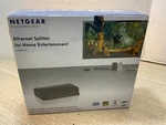 Netgear-gaming-home Theater-network SWITCH-GS605AV-100NAS NEW/GAR525. Fixed Price $30.00.