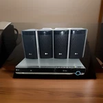 Lg LHT854 Home Theater System Dvd Player /five Speaker Set Up(no Remote) Tested. Fixed Price $200.00.