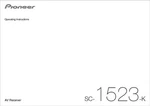 Pioneer SC-1523-K Receiver Owners Manual. Fixed Price $22.24.