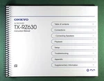 Onkyo TX-RZ630 Instruction Manual: Full Color & Clear Covers!. Fixed Price $26.00.