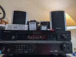 Pioneer Stereo Receiver (VSX-515-K) Blundle W/ Remote, Speakers, Phono Pa. Fixed Price $66.50.