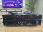 Yamaha RX-V375 5.1 Channel 100 Watt A/v Receiver Black Includes Remote Bundle. Fixed Price $39.20.