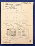 Original Kenwood KRF-X9995D VR-5700 5900 Receiver Service Manual. Fixed Price $19.95.