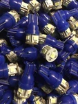 (7)COOL Blue 12V-LED Wedge Lamps/nikko NR-1415 NR-815 NR-1015 Dial Receiver Bulb. Fixed Price $13.40.