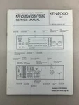 Kenwood KR-V5080 V5580 V6080 Original Service Manual Free Shipping. Fixed Price $14.00.