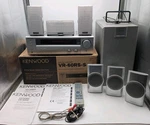 Kenwood VR-60RS Stereo Receiver, Subwoofer (SW-38HT), Speakers, Remote, Bundle. Fixed Price $215.99.