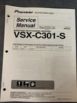 Pioneer VSX-C301-S Service Manual Original W/schematics, Diagrams, Parts, Etc. Fixed Price $19.98.