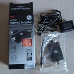 Ge Pro Indoor Antenna Amplifier, Never Used. Fixed Price $17.95.