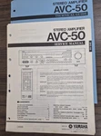 Yamaha AVC-50 Amplifier Service & Technical Manual Original. Fixed Price $11.15.