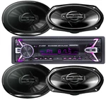 4X Pioneer TS-G6930F 6X9" Speakers+ 200W Digital Receiver Bluetooth Usb/fm MP3. Fixed Price $119.99.