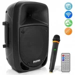 Pyle 800 Watt Bluetooth Pa Speaker, Rechargeable, W/ Wireless Mic PSBT85A. Fixed Price $114.99.