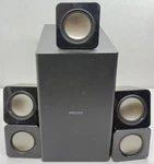 Philips HTS3541/F7 Subwoofer Speaker Home Theater System Satellites Untested. Fixed Price $38.99.