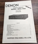 Denon DRA-755 Receiver Service Manual Original. Fixed Price $8.50.