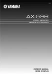 Yamaha AX-596 Amplifier Owners Manual. Fixed Price $22.24.