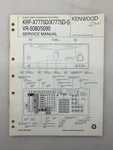 Kenwood KRF-X7775D VR-5080 5090 Original Service Manual Free Shipping. Fixed Price $14.00.