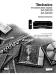 Technics SA-GX350 SA-GX550 Receiver Owners Instruction Manual Reprint. Fixed Price $22.24.