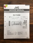 Jvc RX-774VBK Receiver Service Manual *original*. Fixed Price $14.97.
