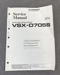 Pioneer Audio/video Stereo Receiver VSX-D705S Original Service Manual J0570. Fixed Price $14.79.