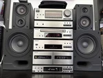 Sony FH-858 Vintage Mini Hi-fi Stereo System Cassette Radio Cd Read. Fixed Price $649.95.