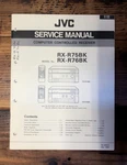 Jvc RX-R75 RX-R76 Bk Receiver Service Manual *original*. Fixed Price $19.97.