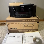 Marantz AV8801 11.2-CH A/v Preamp/processor Complete Box Mint. Fixed Price $699.99.