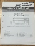 Jvc RX-R85BK RX-85XBK Receiver Original Service Repair Manual. Fixed Price $14.94.