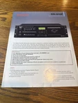 Denon DN-610F Cd Cassette Combi-deck Spec Sheet Brochure. Fixed Price $22.94.