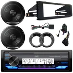 Jvc Bluetooth Stereo Receiver, 2X 6.5" 300W Speakers, Harley 98-13 Accessories. Fixed Price $271.99.