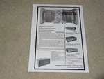 Pioneer Tube Amplifier HF-90MH AD,1 Page, 1962, SM-Q300, SM-B201, Specs, Info. Fixed Price $9.99.