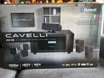 Cavelli CV-19 Bluetooth 5.1 Home Theater System 1500W Hdtv MP4. Fixed Price $1000.00.
