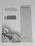 Technics SA-AX610 SA-AX710 SA-AX0810 SA-AX910 Receiver Owners Manual. Fixed Price $7.47.