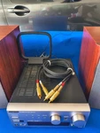 Onkyo 805X Receiver + N3XA Cherry Speakers Very Good Tested Clean. Fixed Price $119.00.
