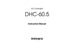 Onkyo Integra DHC-60.5 Amplifier Owners Instruction Manual. Fixed Price $22.24.