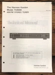 Harman Kardon Hk TU-9400 TU9400 Tuner Service Manual *original*. Fixed Price $14.97.