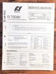 Sansui R-750AV Receiver Service Manual *original*. Fixed Price $19.97.