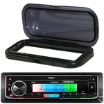 Pyle Marine Bluetooth MP3/USB/AM/FM Radio Receiver + Shield (black). Fixed Price $63.99.