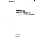 Sony STR-DA50ES Av Receiver Owners Manual. Fixed Price $22.24.