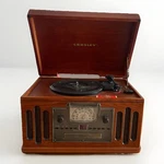 Crosley CR74 Am Fm Radio Record Cd Cassette Player Turntable Not Tested. Fixed Price $69.99.
