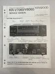 Vintage Kenwood Service Manual Model Number KR-V7060 KR-V8060. Fixed Price $25.00.