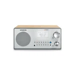 Sangean HDR-18 Radio/fm-stereo/am Wooden Cabinet Table Top Silver. Fixed Price $237.21.