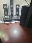 Samsung HT-C550/XAA Dvd Home Theater Unit.no Remoteonly Few Speakers Played Id. Fixed Price $25.00.
