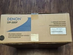Denon DP-300F Analog Record Player Black New In Sealed Box. Fixed Price $370.00.
