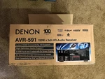 Denon Avr 591 5.1 Channel 120 Watt Receiver. Fixed Price $100.00.