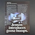 1983 Jensen Sound Laboratories Audio Video Components Vintage Print Ad AVS-1500. Fixed Price $8.82.