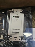 Intelix DIGI-HD60-WP-S Hdmi Ultra HD4K Decora Hdbaset Wall Plate Transmitter Poh. Fixed Price $99.99.