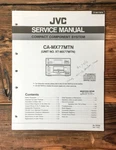Jvc CA-MX77 Mtn XT-MX77 Service Manual *original*. Fixed Price $14.97.