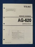 Teac AG-620 Receiver Service Manual Original Factory Issue Good Condition. Fixed Price $16.64.