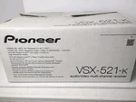 New Pioneer Vsx 521 5.1 Channel 110 Watt Av Receiver Surround Sound System. Fixed Price $249.99.