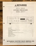 Mitsubishi DA-R17 Receiver Service Manual *original*. Fixed Price $19.97.
